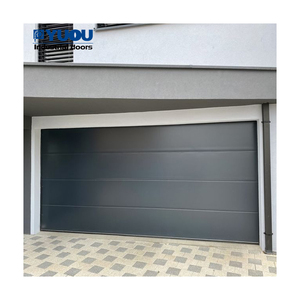 Panel Fingerproof kayu Solid 8X7 bagian pintu garasi otomatis - Product Image 6