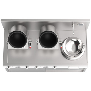 Machine à riz frit pour Restaurant, <span class=keywords><strong>Robot</strong></span> <span class=keywords><strong>cuiseur</strong></span> Intelligent Wok Biryani à gaz, Machine de cuisson automatique, <span class=keywords><strong>Robot</strong></span> de cuisson Intelligent pour hôtel - Product Image 3