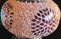 Lampe suspendue turque de décoration, 4 lumières, lustre turc en mosaïque
