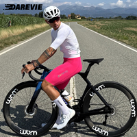 Darevie Fabricant Italie, Cuissard de cyclisme sans couture avec rembourrage Elastic Interface, 7 couleurs, Cuissard de cyclisme personnalisé