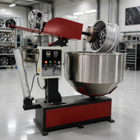 Machine à polir les jantes, machine à rectifier les jantes, polisseuse de surface de roue avec certificat CE, vente directe usine