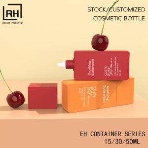Flacon de crème <span class=keywords><strong>solaire</strong></span> émulsion 30 ml 50 ml, écologique, PCR PE, contenant haut de gamme pour les produits de soin de la peau et du corps pour hommes - Product Image 2