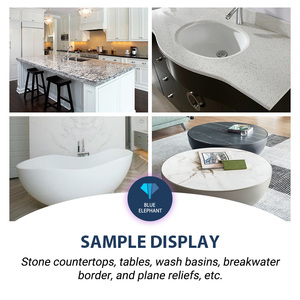 Vente flash : Système de pont en pierre à 5+1 axes, granite bleu éléphant, avec <span class=keywords><strong>table</strong></span> inclinable à 85 degrés pour la fabrication de plans de travail de cuisine - Product Image 5