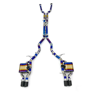 Sistema de Escape Valvetronic de Titanio Azul con Válvulas GDR Catback 2005-2010 para <span class=keywords><strong>BMW</strong></span> <span class=keywords><strong>M5</strong></span> E60 M6 E63 E64 <span class=keywords><strong>V10</strong></span> <span class=keywords><strong>5.0</strong></span> Directo de Fábrica - Product Image 1
