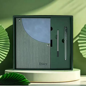 Cuaderno y bolígrafo promocional 2026 Pretty Custom logo Impreso <span class=keywords><strong>Semanal</strong></span> Daily Planners en Business Gift Box Set - Product Image 2