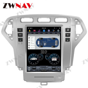 PX6 4 + 64 Tesla Phong Cách Màn Hình Lớn Android 9.0 Chơi Xe Đa Phương Tiện Cho Ford Mondeo MK4 2007-2010 GPS Âm Thanh Đài Phát Thanh Stereo Đầu Đơn Vị - Product Image 6