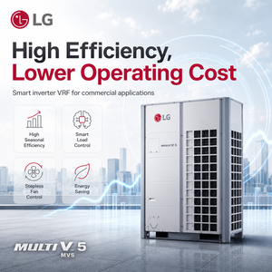 เครื่องปรับอากาศแบบรวมระบบ HVAC รุ่น R32 Multi V VRF กำลังไฟ 18 แรงม้า 50.4 กิโลวัตต์ ที่ได้รับการพิสูจน์แล้ว สำหรับสำนักงานใหญ่ในพื้นที่ พร้อมระบบเชื่อมต่ออัจฉริยะแบบหนึ่งต่อหลาย - Product Image 5