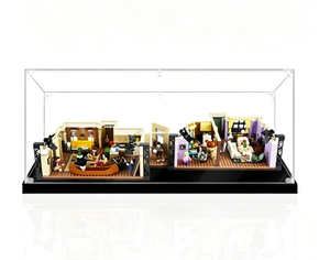 Vitrine en acrylique pour 10292 <span class=keywords><strong>Friends</strong></span> Apartments, boîte de rangement transparente anti-poussière, présentoir pour blocs de construction, modèle YLD-AD73 - Product Image 2