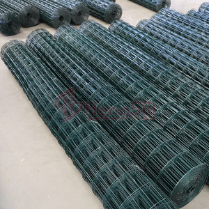 상업용 녹색 Pvc 코팅 리플 용접 와이어 메쉬 가금류 사육/100X50mm <span class=keywords><strong>X</strong></span> 2.2mm 녹색 PVC 코팅 유로 메쉬 펜싱 - Product Image 6