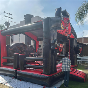 <span class=keywords><strong>Toro</strong></span> Mecánico Inflable al por Mayor para Niños y Adultos, Juegos Inflables <span class=keywords><strong>de</strong></span> Rodeo Mecánico para <span class=keywords><strong>Alquiler</strong></span> - Product Image 4