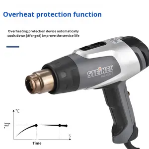 Genuíno alemão <span class=keywords><strong>STEINEL</strong></span> Industrial Electric Digital Display para Cannon Temperatura ajustável HG-2320E 2310 - Product Image 2