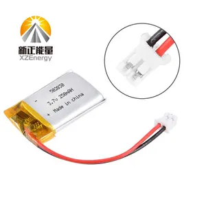 OEM ODM 리튬 폴리머 3.7V 200mah 리튬 폴리머 충전식 무선 블루투스 헤드셋