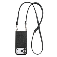 Étui de téléphone à bandoulière en cuir de haute qualité, très vendu, avec porte-cartes magnétique détachable pour femmes