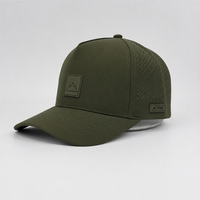 Casquette de baseball personnalisée pour homme, casquette de golf 5/6 panneaux, casquette en nylon perforée au laser, Gorras