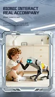 Perro Robot de Acrobacias con Control Remoto por IA de 2.4GHz, Control por Voz, Programación Inteligente, Música y Baile, Luces LED, Mascota Robot Interactiva para Niños