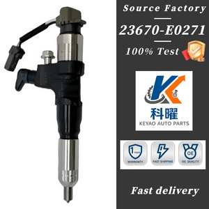 หัวฉีดคอมมอนเรล Kay Diesel รุ่น 23670-E0271 สำหรับเครื่องยนต์ J05D แบบไหลมาตรฐาน - Product Image 5