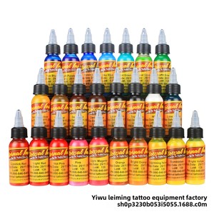 Kit de Tinta para Tatuajes de Pigmento Chino, Práctica Étnica Nacional, Set de 25/16 Colores - Product Image 2