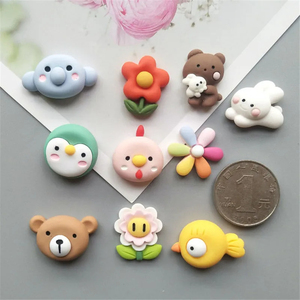 Décoration d'intérieur, aimant de réfrigérateur mignon de style dessin animé, lapin, fleur, aimant de réfrigérateur personnalisé - Product Image 4