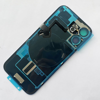 Vente en gros pour iPhone 16 : Coque arrière en verre de qualité avec câble flexible, conception de barre, bobine magnétique et adhésif d'étanchéité