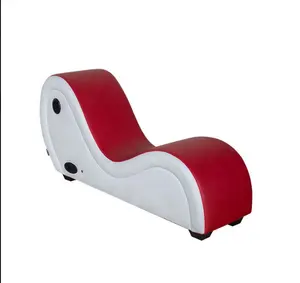 New Best Selling New Position Hotel Sexual Love Flirting Furniture Red PVC Bedroom Making Love Sofa Toy Sex Chair