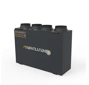 WIFI Control MIA 350m3/H <span class=keywords><strong>Hrv</strong></span>/ERV/mvhr Tipo montado en el techo Sistema de ventilación mecánica con recuperación de calor TUYA App - Product Image 1