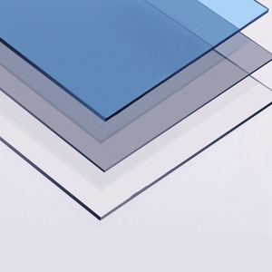 Matériaux de construction Yueyou, plaque en polycarbonate 3 mm 5 mm transparente, solide, translucide, pare-soleil, panneau d'auvent sur mesure - Product Image 1