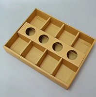 Grande boîte kraft compostable pour produits de boulangerie, pâtisserie et aliments chauds