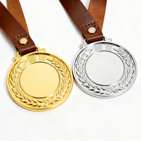 Fabricant personnalisé or argent médaille de finition marathon 5K / 10K course cyclisme médailles d'athlétisme karaté sports médaille en métal