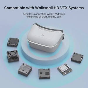 Lunettes FPV Walksnail durables avec écran HD clair pour la surveillance d'urgence et les missions FPV - Product Image 3