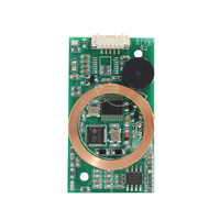 Módulo de Comunicación de Doble Frecuencia de 125khz y 13.56mhz, Módulo Lector de Tarjetas Inteligentes RFID con Interfaz UART M1Wiegand