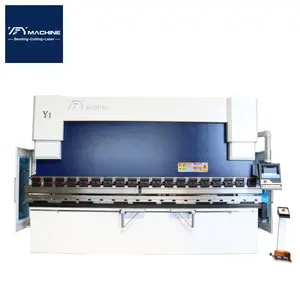 Hydraulic Press Brake 100t3200 125t4000 Y1 Y2 X R-axis Crowning System