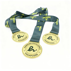 Factory Sales Wholesale Cheap Price Brand Zinc Alloy Gold Sport Meeting <b>Medal</b> with Custom Logo Gravure/Silk Screen Printed - Product Image 4