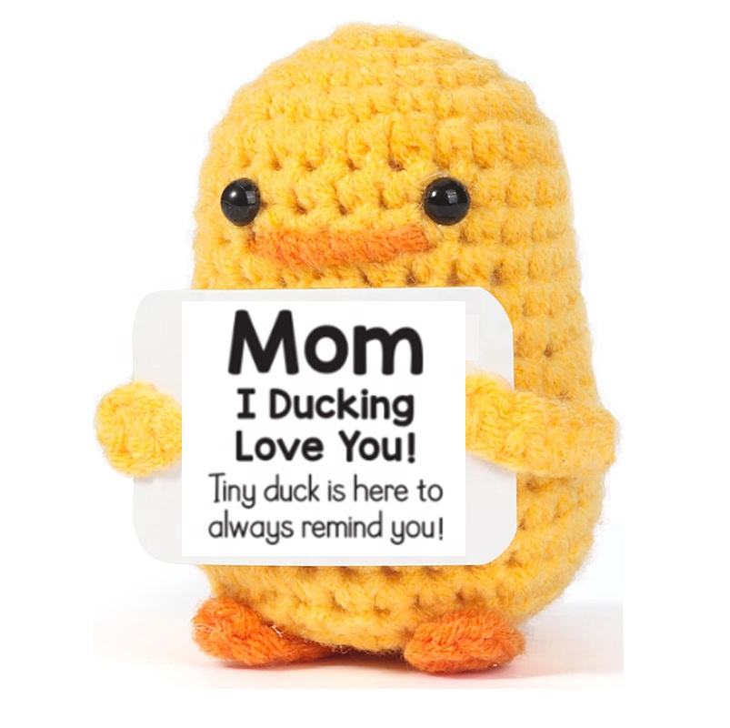 Tarjeta de mamá pato