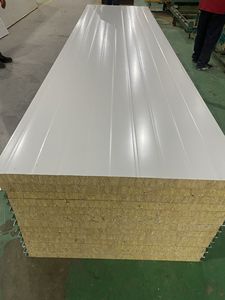 Panneaux muraux et de toiture sandwich en laine de roche ignifuge, certifiés CE, norme polonaise, <span class=keywords><strong>prix</strong></span> <span class=keywords><strong>au</strong></span> mètre carré - Product Image 6