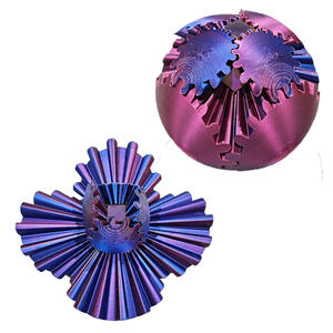 Juguete Antiestrés de Plástico Transformable en Forma de Bola de Engranajes para Niños y Niñas (Portátil y Fácil de Usar) - Product Image 5