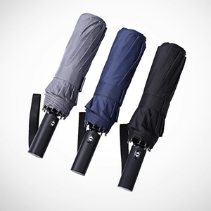 Durable Premium Grip <b>Automatic</b> 27 Inch Golf Folding <b>Umbrella</b> Strongest Windproof Travel <b>Umbrella</b> - Product Image 3