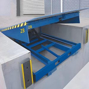 Automatische stationäre feste elektrische hydraulische Beton grube <span class=keywords><strong>Dock</strong></span> <span class=keywords><strong>Leveler</strong></span> für LKW <span class=keywords><strong>Container</strong></span> Laderaum Logistik Lager - Product Image 2