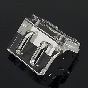 โรงงานรับผลิตชิ้นส่วนพลาสติกอะคริลิก PMMA และ PC แบบใส ขัดเงา ด้วยเครื่อง CNC - Product Image 3