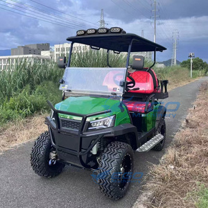Carrito de golf eléctrico de lujo personalizado al por mayor, estilo Drive Style, para turismo, con batería de litio, transporte especial - Product Image 4