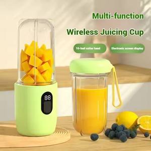 Wholesale Personal Battery Powered Fruit Juicer Usb Rechargeable Blender 500ml <b>Mini</b> Portable <b>Bottle</b> - Product Image 3