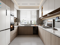 Armoires de cuisine en bois sur mesure pour projets d'aménagement intérieur |   Solution complète pour armoires résistantes à l'eau et écologiques