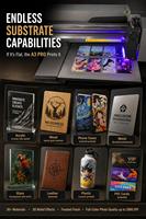 Printer UV Flatbed A3 New Home Side Hustle dengan CCD Positioning, Pengaturan Tinggi Otomatis, Cetak Custom Casing HP, Mug, Mudah Digunakan