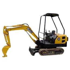 Excavatrice sur chenilles Komatsu PC18 d'occasion, mini-pelle hydraulique de 1,8 tonne, modèle 2022, bon état, machine disponible pour inspection vidéo - Product Image 1