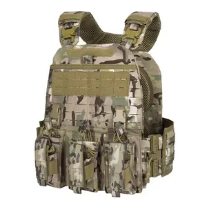 YAKEDA Colete Tatico Gear Chaleco Tactico CP Battle Loadout Chaleco Tactico Personal Protective Tactical Vest