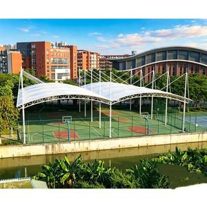 Techo de Membrana de PVDF Impermeable de Gran Envergadura con Estructura de Acero para Pista de Pádel al Aire Libre - Product Image 1