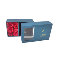 Boîte-cadeau de luxe pour la Saint-Valentin, la fête des mères, coffret de bijoux, boîte et sac avec fenêtre transparente