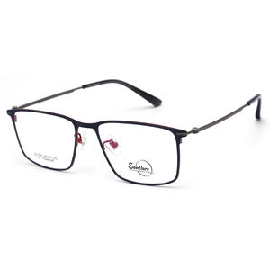 Vente directe d'usine monture de lunettes en titane à jante complète pour hommes et femmes - Product Image 3