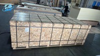 Panneau en placage de bois miroir PET 1220*2440/2800mm, panneau mural décoratif en placage de bois PET haute brillance pour revêtement de sol intérieur