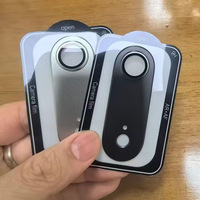 Protecteurs d'objectif de caméra en métal 3D givré pour iPhone 17 air 16 15 14 13 12 11 Pro Max AR AF HD verre trempé transparent Flim