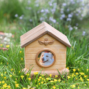 USMILEPET Fábrica Direta Pet Memorial Urnas Perda Pet Simpatia Lembrança Presente com Photo Frame Caixão Enterro Cinzas Urna para Cães - Product Image 2
